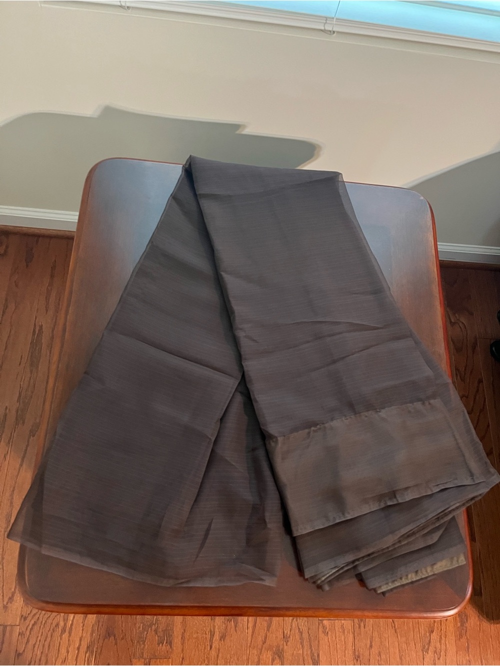 Elegant Chocolate Brown Saree - Classic Plain Design